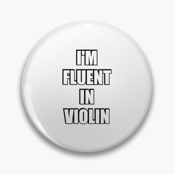 Item preview, Fluent in Violin - Funny Violinist designed and sold by Inspirationmotivation.