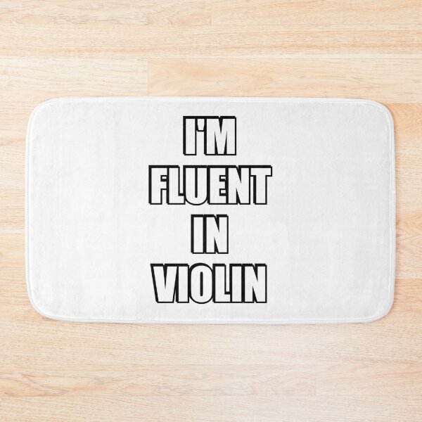 Item preview, Fluent in Violin - Funny Violinist designed and sold by Inspirationmotivation.