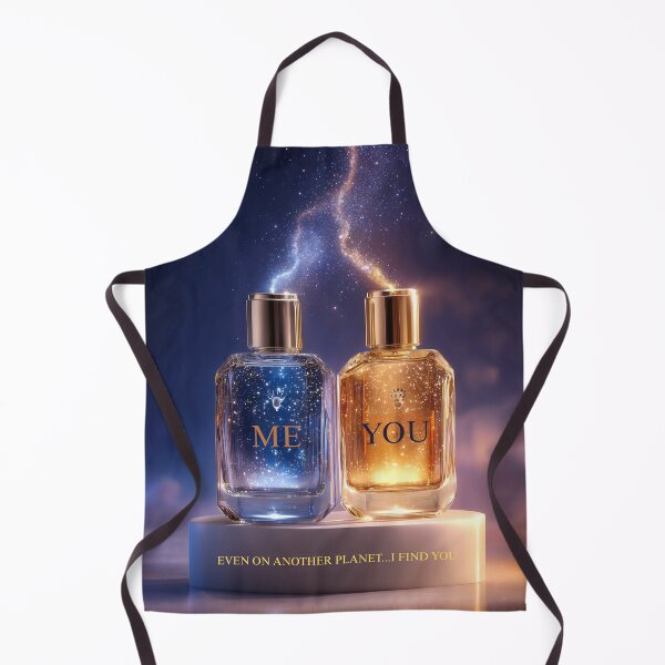 Item preview, "Even On Another Planet… I Find You” | Cosmic Love Perfume Bottles Art designed and sold by VisionaryVeils.