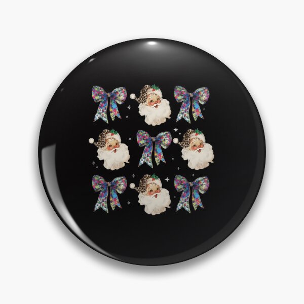 Item preview, Leopard Coquette Christmas, Christmas, Leopard Santa, Santa Claus, Trendy Santa, Retro Christmas Design designed and sold by DesignDenDo ⭐⭐⭐⭐⭐.