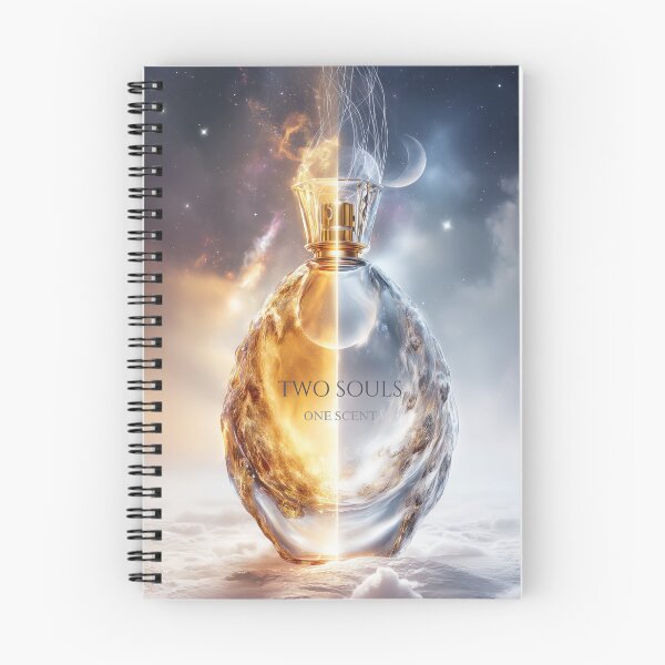 Item preview, “Two Souls – One Scent” | Surreal Perfume Bottle Concept Art designed and sold by VisionaryVeils.
