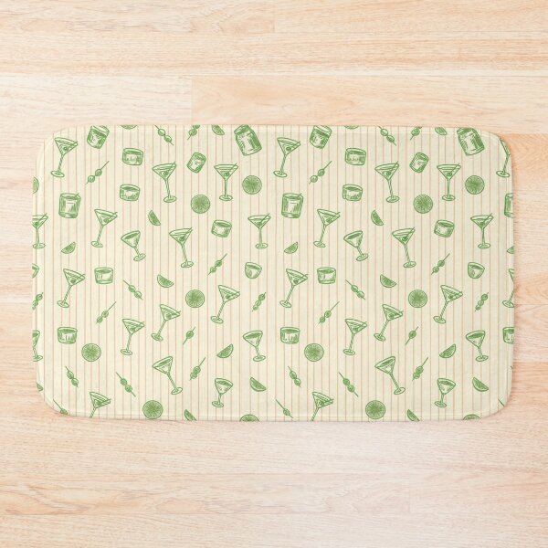 Item preview, Retro Martini Cocktail Pattern – Midcentury Drink Design designed and sold by MerryHillStudio.