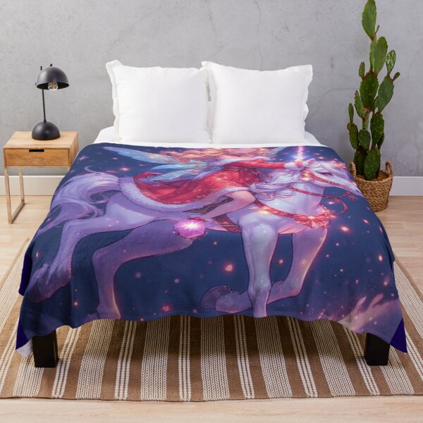 Item preview, Christmas fairy and unicorn anime designed and sold by ArtsJulian.