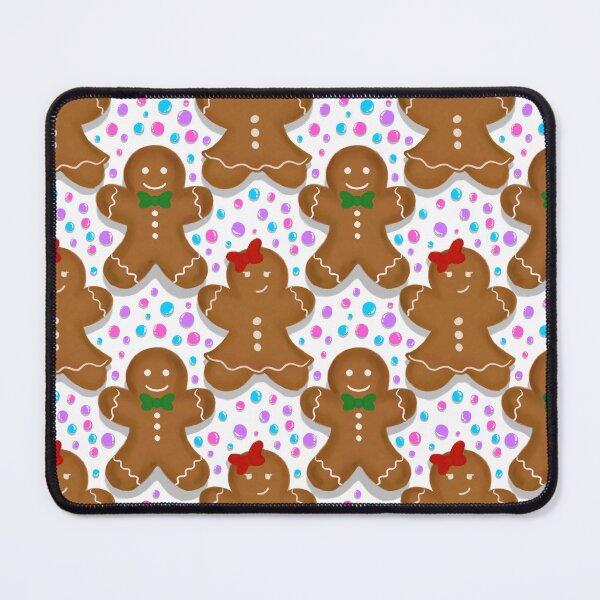 Item preview, Muñecos de jengibre y dulces de colores designed and sold by heatherbenner.