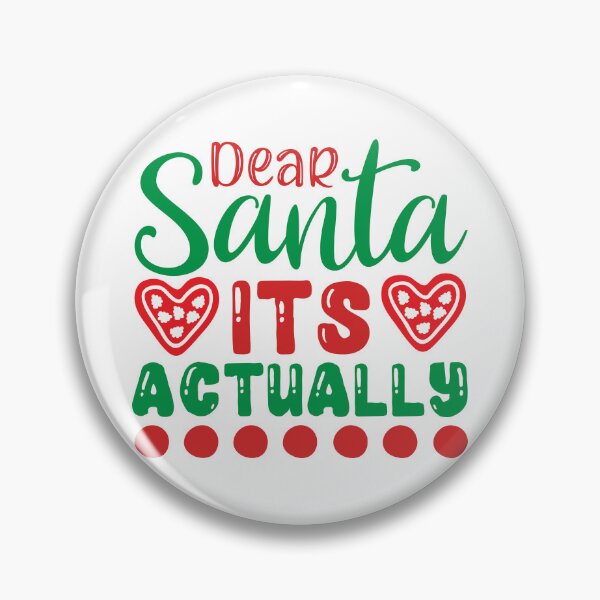 Item preview, Dear Santa It's Actually - Funny Naughty List Clarification designed and sold by FuzionRaptor.