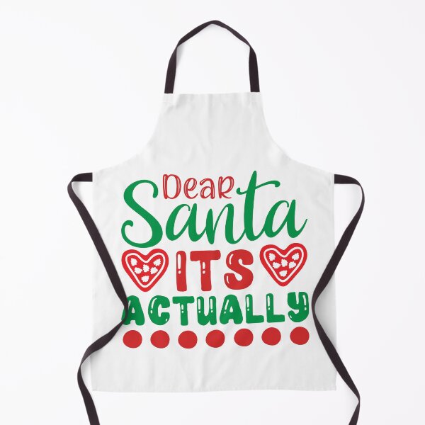 Item preview, Dear Santa It's Actually - Funny Naughty List Clarification designed and sold by FuzionRaptor.