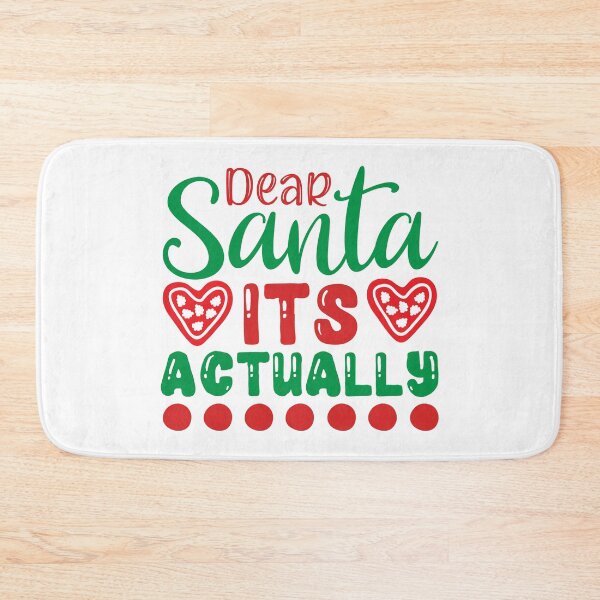Item preview, Dear Santa It's Actually - Funny Naughty List Clarification designed and sold by FuzionRaptor.
