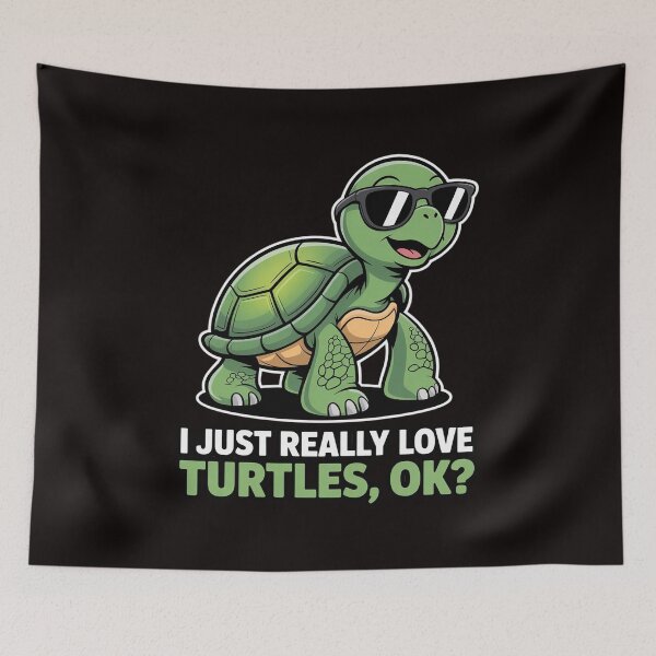 Item preview, Dabbing Sea Turtle I Just Really Love Turtles Ok designed and sold by MelSurf.