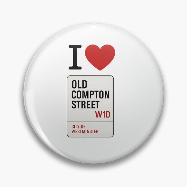 Item preview, Old Compton Street, Soho,  Gay designed and sold by JETSETPRIDE.