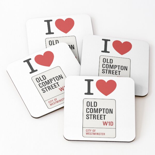 Item preview, Old Compton Street, Soho,  Gay designed and sold by JETSETPRIDE.