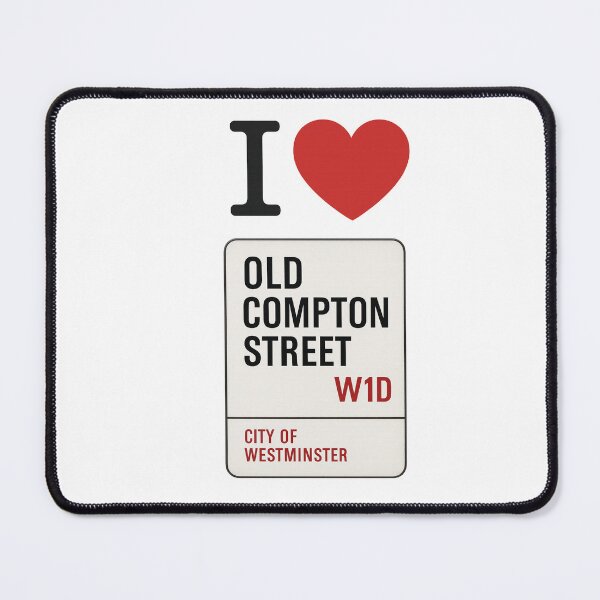Item preview, Old Compton Street, Soho,  Gay designed and sold by JETSETPRIDE.