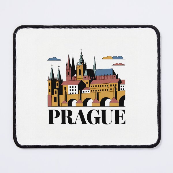 Item preview, Prague Minimal Contemporary Art – Modern Czech Republic Travel Design designed and sold by OzzFrequency.