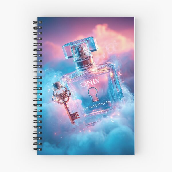 Item preview, “ONLY — You Can Unlock Me” | Surreal Perfume Bottle & Key Concept Art designed and sold by VisionaryVeils.