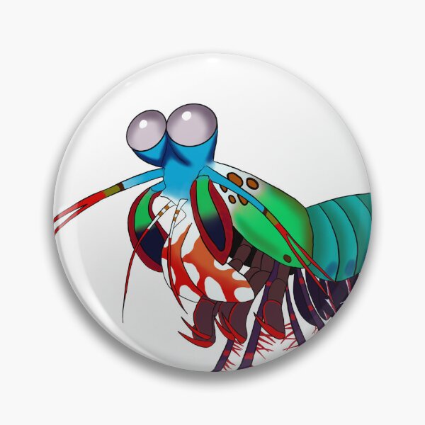 Item preview, Peacock Mantis Shrimp designed and sold by Joe Hernandez.
