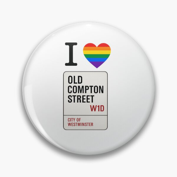 Item preview, Old Compton Street, Soho,  Gay designed and sold by JETSETPRIDE.