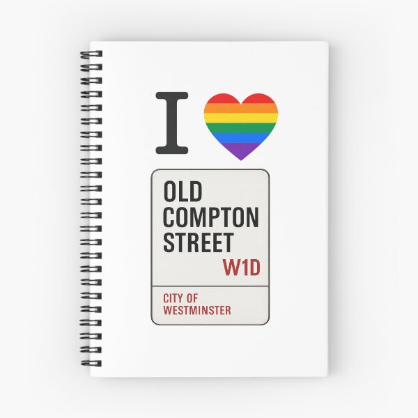 Item preview, Old Compton Street, Soho,  Gay designed and sold by JETSETPRIDE.