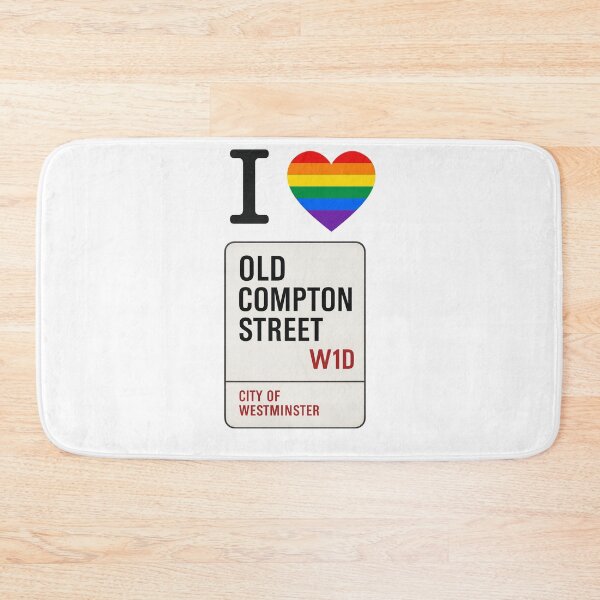 Item preview, Old Compton Street, Soho,  Gay designed and sold by JETSETPRIDE.