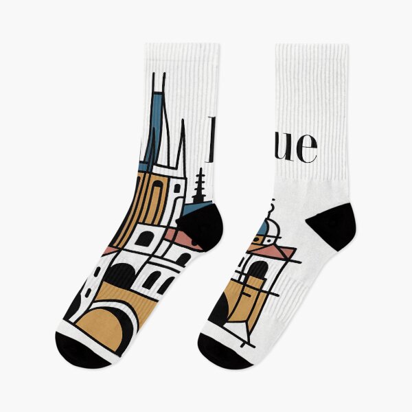 Item preview, Prague Minimal Contemporary Art – Modern Czech Republic Travel Design designed and sold by OzzFrequency.