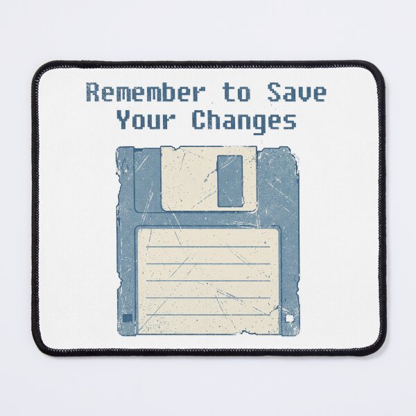 Item preview, Retro Floppy Disk 'Save Your Changes' Design designed and sold by DenBox.