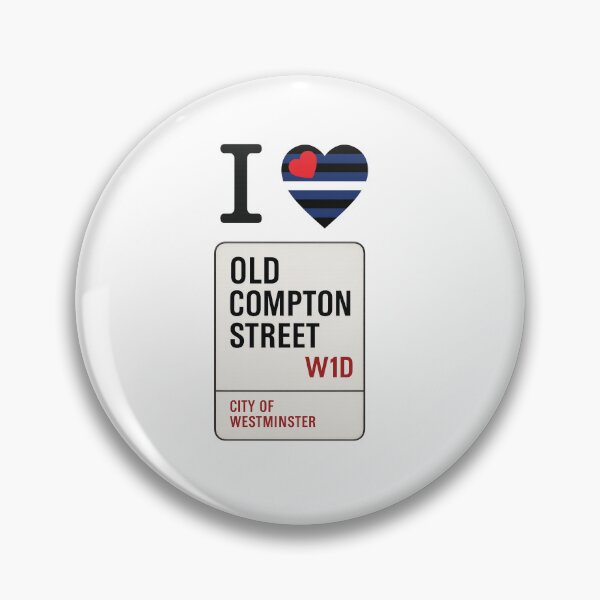 Item preview, Old Compton Street, Soho,  Gay designed and sold by JETSETPRIDE.
