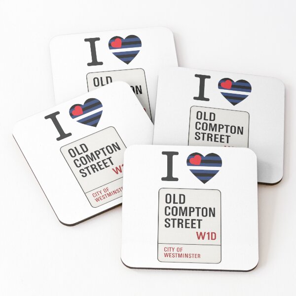 Item preview, Old Compton Street, Soho,  Gay designed and sold by JETSETPRIDE.