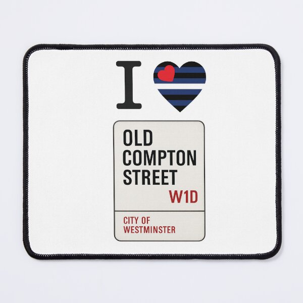 Item preview, Old Compton Street, Soho,  Gay designed and sold by JETSETPRIDE.