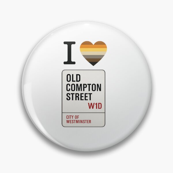 Item preview, Old Compton Street, Soho,  Gay designed and sold by JETSETPRIDE.