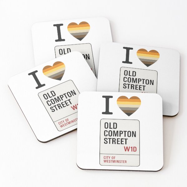 Item preview, Old Compton Street, Soho,  Gay designed and sold by JETSETPRIDE.