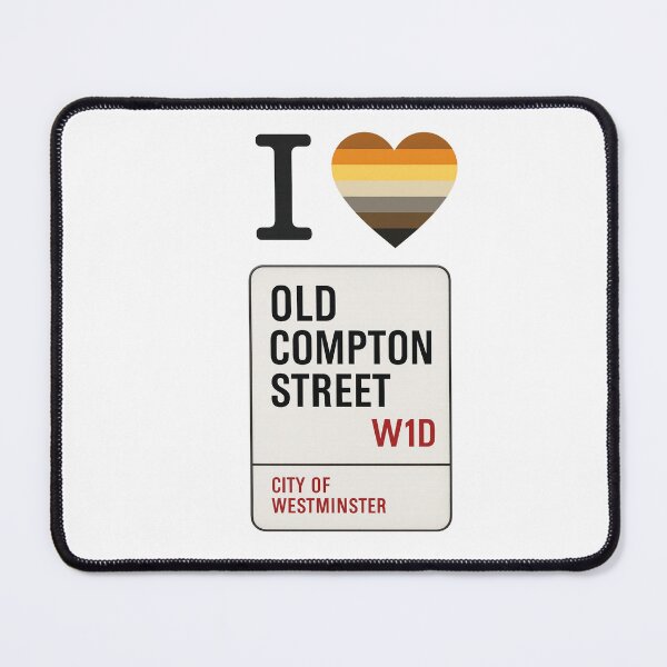 Item preview, Old Compton Street, Soho,  Gay designed and sold by JETSETPRIDE.