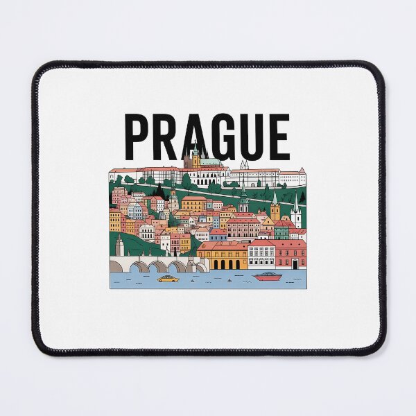 Item preview, Prague Minimal Contemporary Art – Modern Czech Republic Travel Design designed and sold by OzzFrequency.