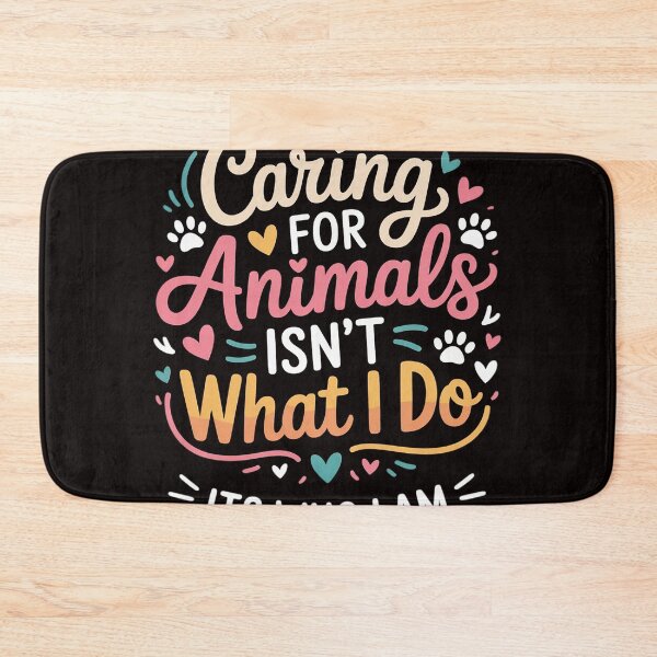 Item preview, Caring for Animals Isn't what I do It's Who animal rescue designed and sold by MelSurf.
