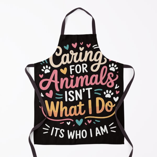Item preview, Caring for Animals Isn't what I do It's Who animal rescue designed and sold by MelSurf.
