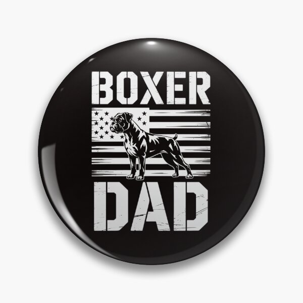 Item preview, Boxer Dad US Flag Patriotic Dog Lover Owner Men Gift designed and sold by MelSurf.