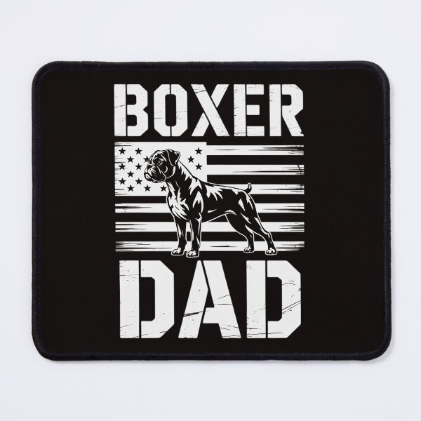 Item preview, Boxer Dad US Flag Patriotic Dog Lover Owner Men Gift designed and sold by MelSurf.