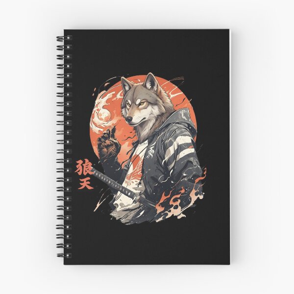 Item preview, Samurai Wolf Warrior – Japanese Anime Aesthetic designed and sold by Ahmed-G-Designs.