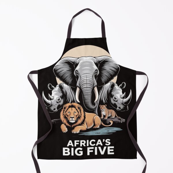 Item preview, Big 5 Wildlife South Africa Safari Africa's Big Five designed and sold by MelSurf.