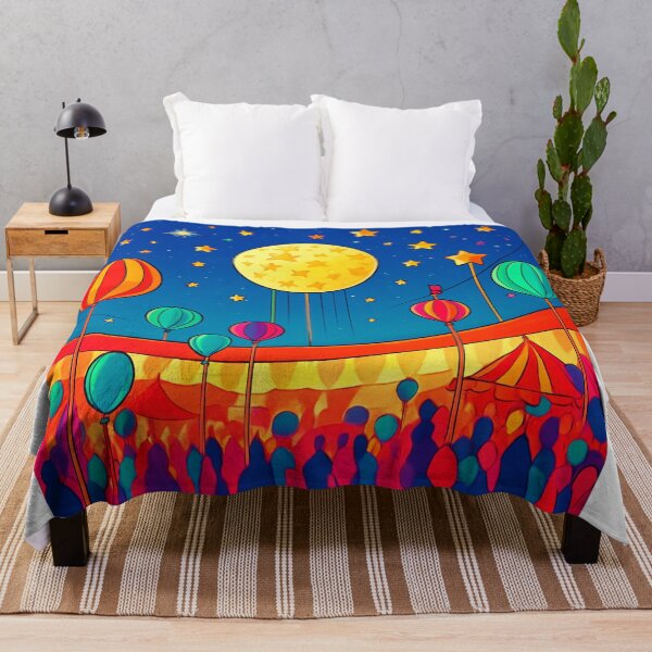 Item preview, Carnival Moon, conquered by balloon flight. designed and sold by Zofia Sosnecka.