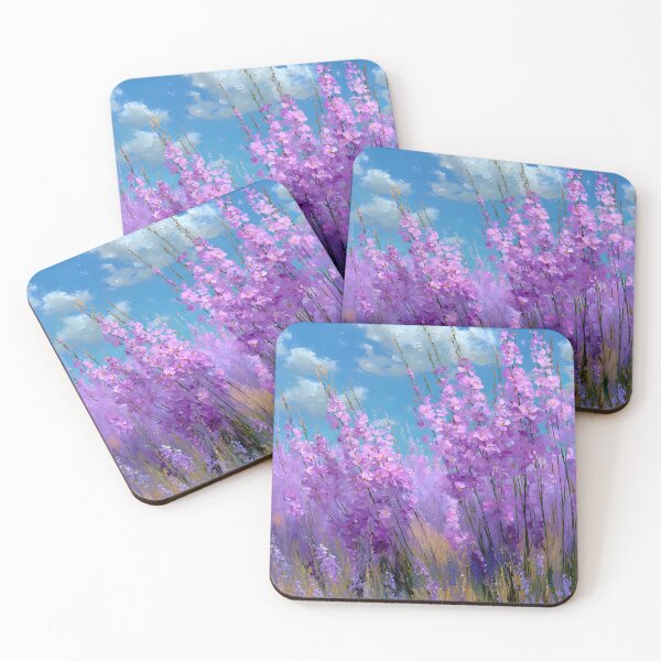 Item preview, Vibrant Lavender Field under Blue Sky designed and sold by daila70.