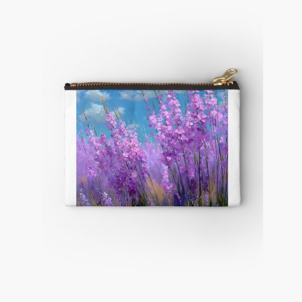Item preview, Vibrant Lavender Field under Blue Sky designed and sold by daila70.