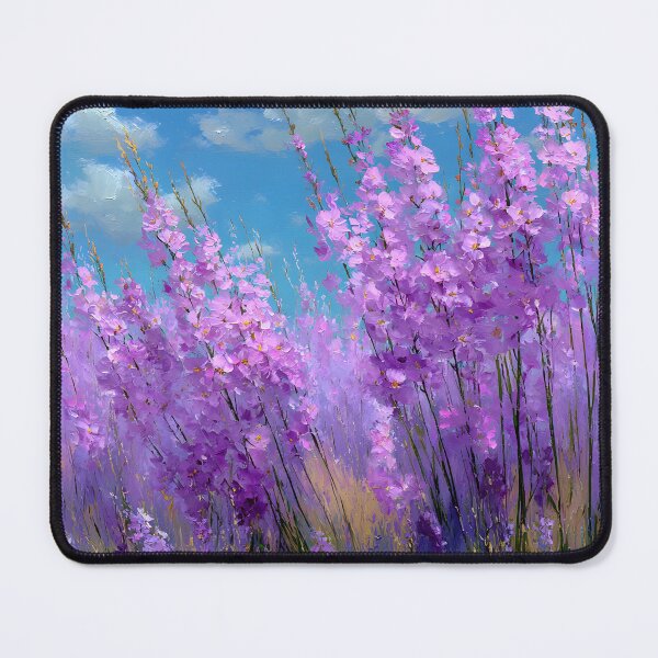 Item preview, Vibrant Lavender Field under Blue Sky designed and sold by daila70.