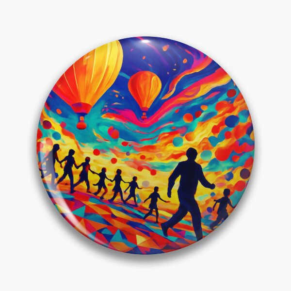 Item preview,  Carnival Moon, conquered by balloon flight. designed and sold by Zofia Sosnecka.