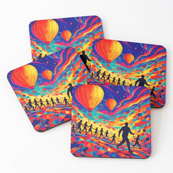 Item preview,  Carnival Moon, conquered by balloon flight. designed and sold by Zofia Sosnecka.