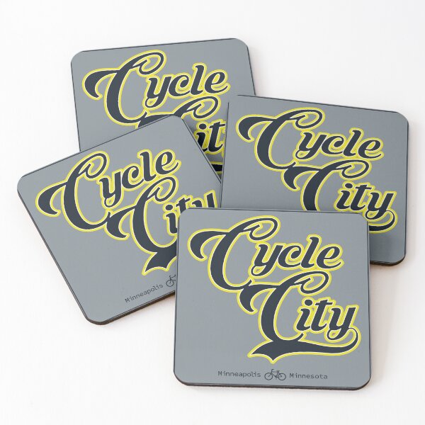 Item preview, CYCLE CITY MINNEAPOLIS designed and sold by Spokelore.