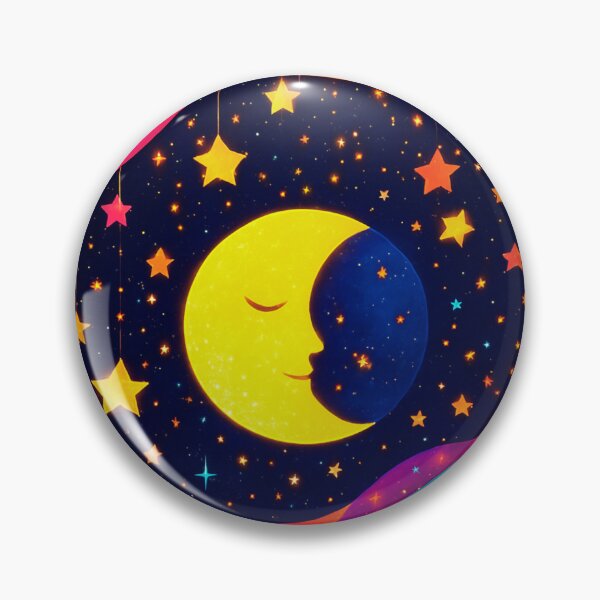 Item preview,  Carnival Moon, conquered by balloon flight. designed and sold by Zofia Sosnecka.