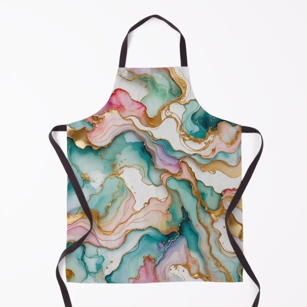 Item preview, Aqua, Pink and Gold Swirls designed and sold by FireGirlinOz.