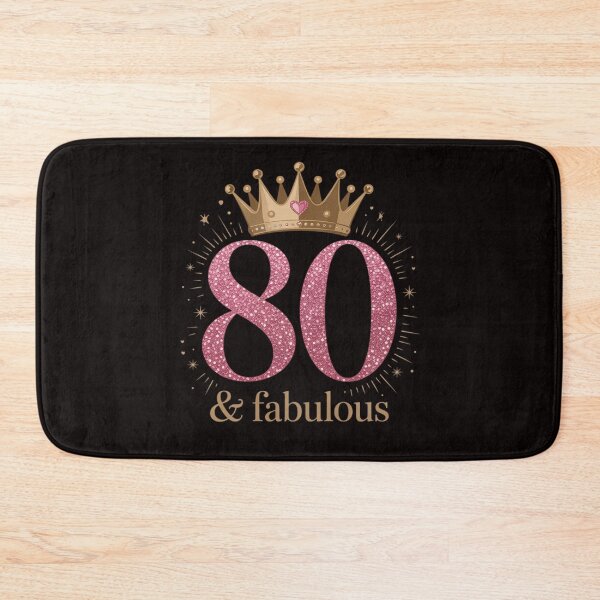 Item preview, 80th & Fabulous Queen Ladies' B-day Women Gift designed and sold by ControlCenter.