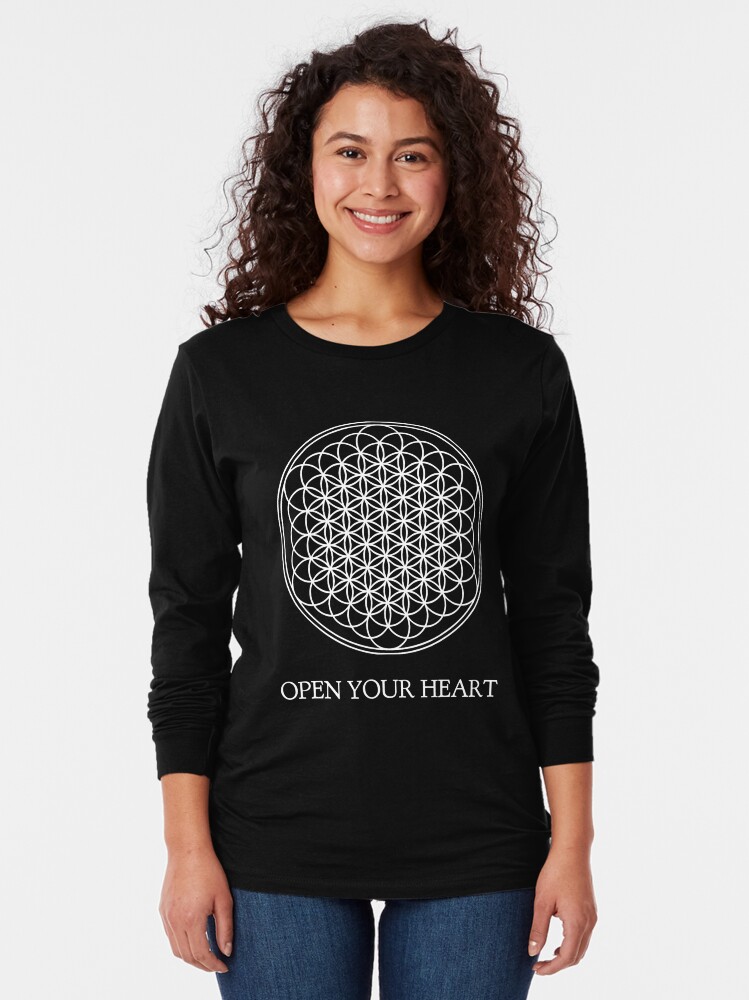 Alternate view of Open Your Heart Long Sleeve T-Shirt