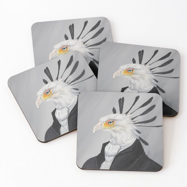 Item preview, Secretary Bird designed and sold by deerhawkart.