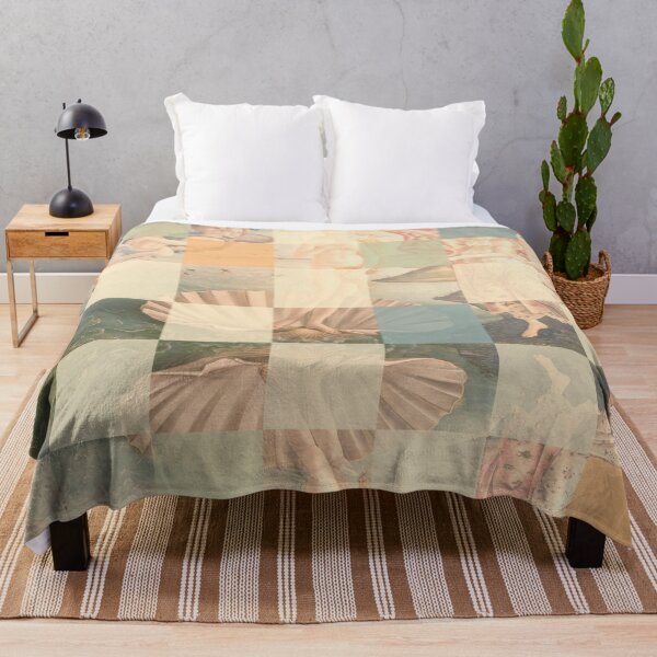 Item preview, Feminine Renaissance Checkerboard Print | The Birth of Aphrodite designed and sold by Parasocialite.