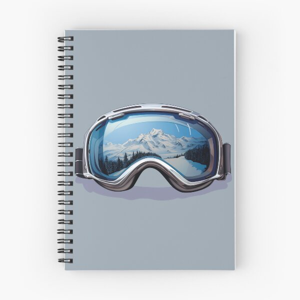Item preview, Winter Mountain Reflection Ski Goggles Snowboarding Snow Ski Snowboard designed and sold by meganohm.